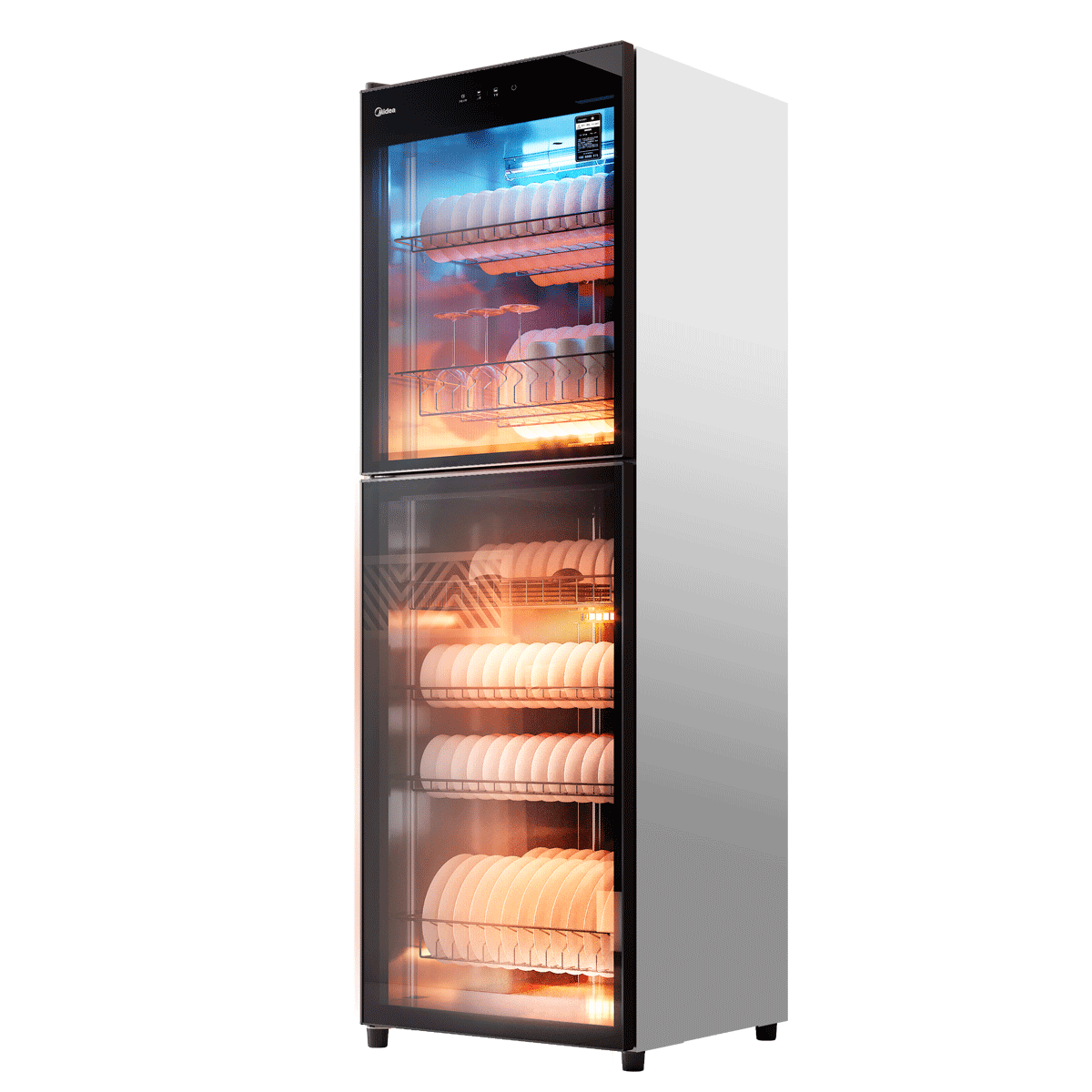 美的消毒柜450R04 立式450L大容量消毒柜 商用柜收纳烘干一体