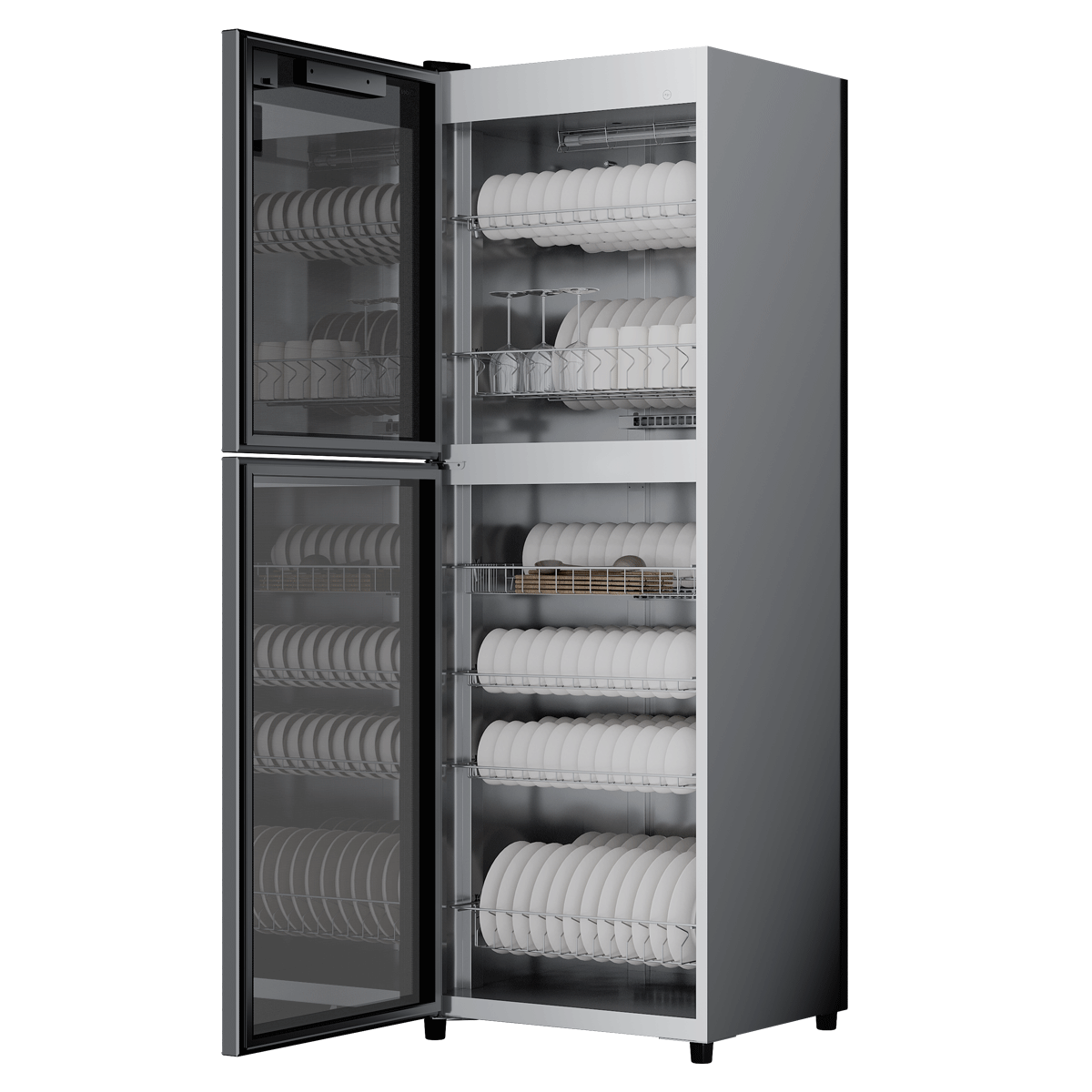 美的消毒柜450R04 立式450L大容量消毒柜 商用柜收纳烘干一体