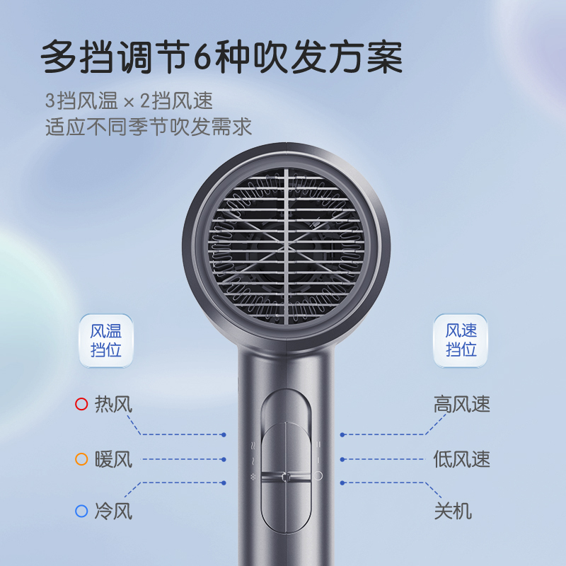 美的_电吹风_FJ117_星夜蓝