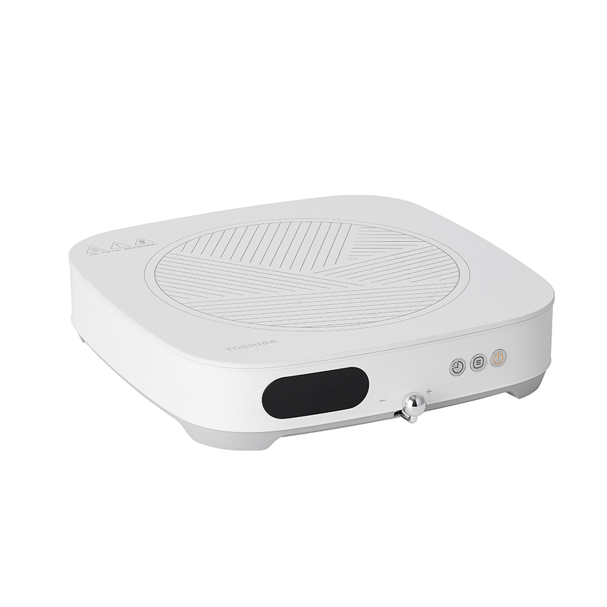 东芝 多功能电磁炉 IC-21SSC 配复底铝汤锅 188mm专利匀火线盘