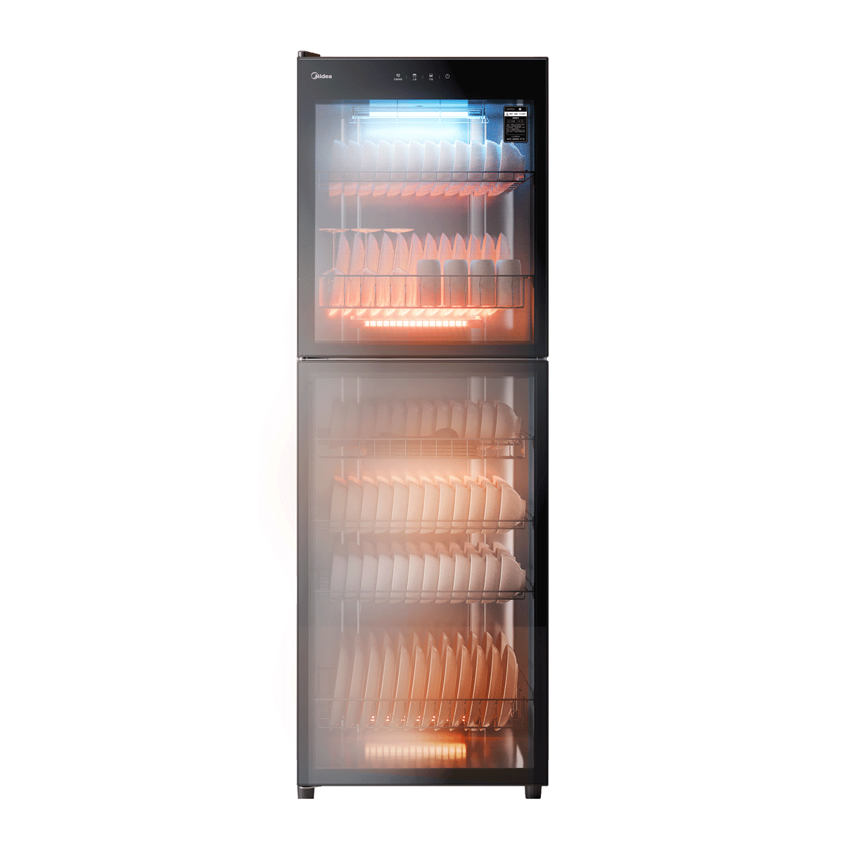 美的消毒柜450R04 立式450L大容量消毒柜 商用柜收纳烘干一体