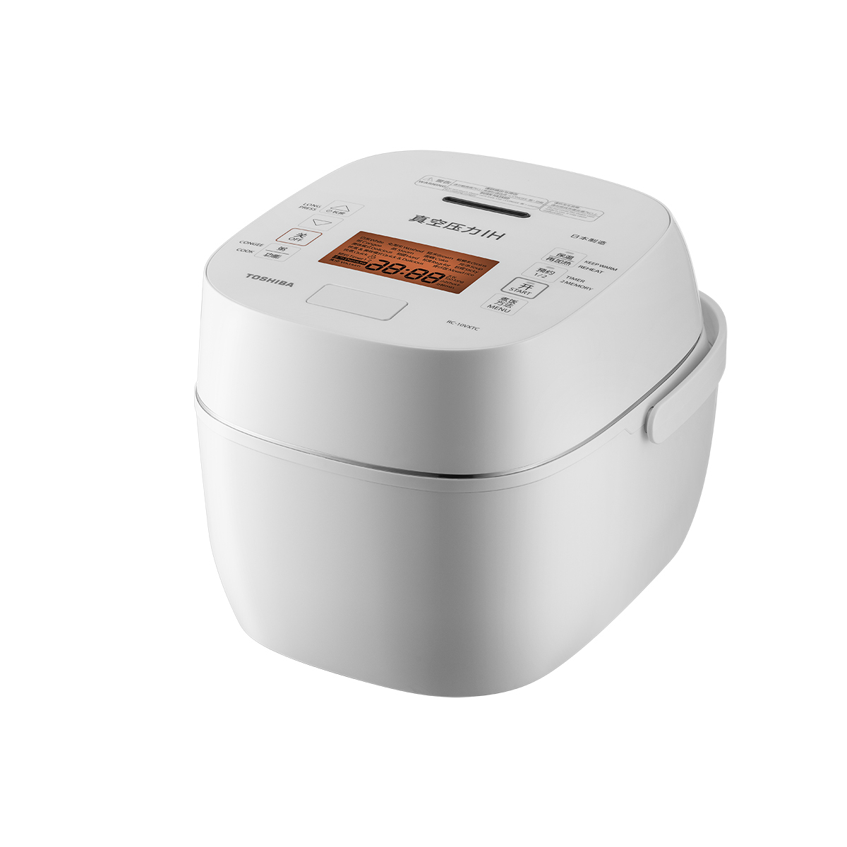 东芝 全智能电饭煲 RC-10VXTC 3L容量 原装进口 7mm锻造釜