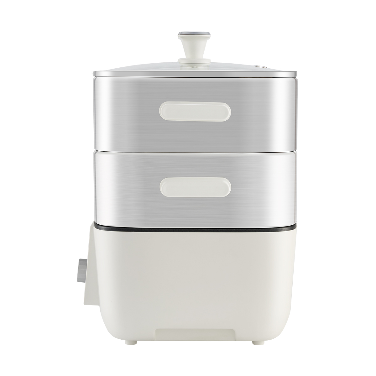 东芝 电蒸锅 ES-08KHVC 家用双层大容量蒸 锅体0涂层 12L 【机械款】