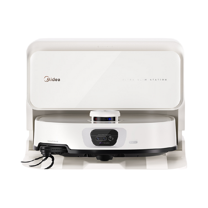 美的（Midea）扫地机器人V16s Pro 防缠绕 热水洗拖 高温自清洁 扫地机器人扫拖一体