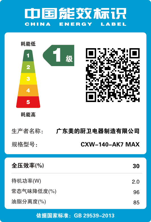 美的蒸汽洗油烟机CXW-140-AK7 MAX 家用28大风量 顶侧双吸