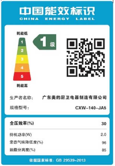 美的油烟机CXW-140-JA5侧吸式 超薄平嵌防碰头 自清洁 变频瞬吸烟灶联动 