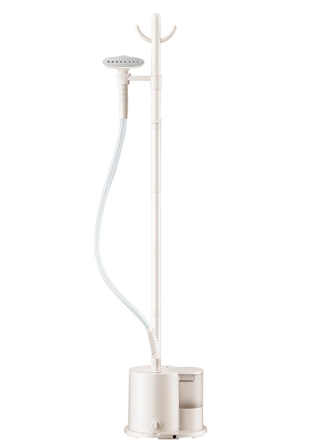 美的 蒸汽挂烫机 YGJ18D1 1.6L容量水箱 浅杏色衣帽架设计
