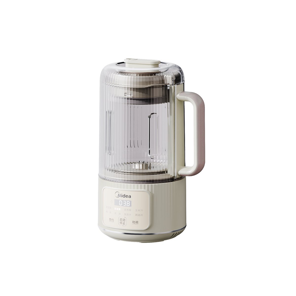 美的 一体化豆浆机  DJ12B-FB80E73 1.2L容量 安睡破壁机