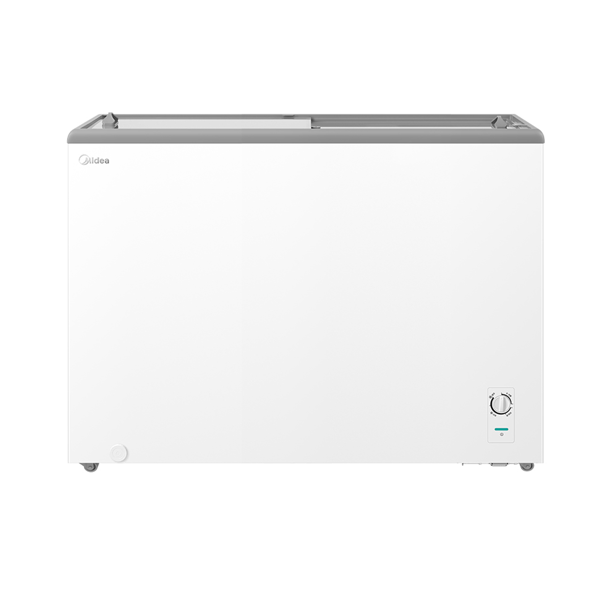 美的 卧式展示柜 MS-305LGE 钛钢灰