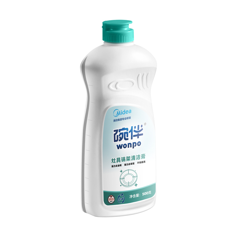 碗伴 油污清洗剂1瓶装  重油污清洁 柠檬清香除异味 高效除菌 500g/瓶